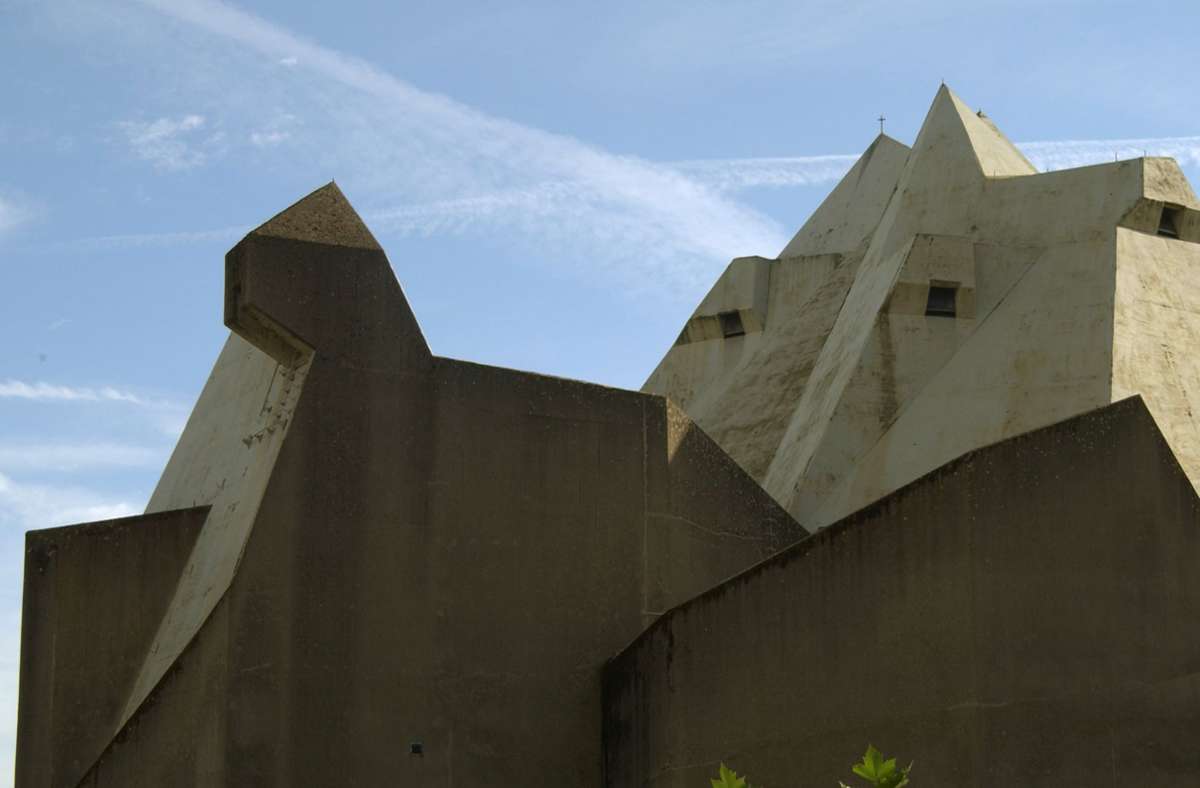 Der Beton-Bau, , 1963 bis 1968 entstanden, gilt als Böhms bedeutendstes Werk.