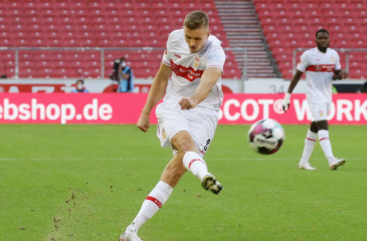 Sasa Kalajdzic (23) führte sich nach seiner Einwechslung gegen Freiburg gleich mit einem Tor in der Bundesliga ein. In den anschließenden fünf Spielen stand der zwei Meter große Stürmer aus Österreich jedes Mal in der Startelf und erzielte zwei weitere Treffer.