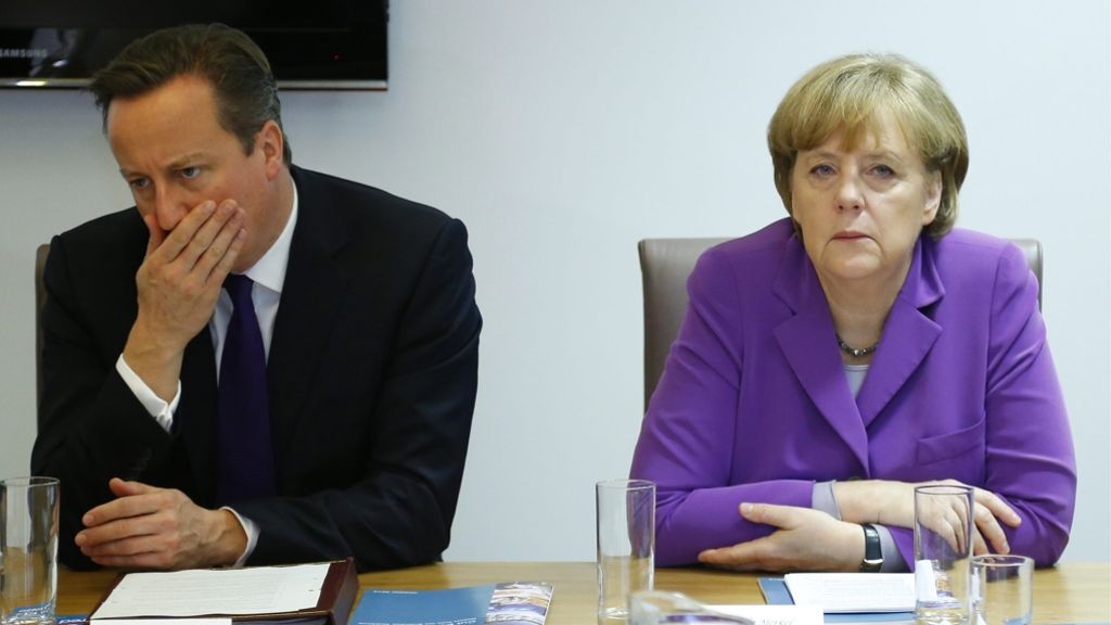  Natürlich wünscht sich Angela Merkel einen Verbleib der Briten in der Europäischen Union und appelliert an die Bürger bei der Wahl am Donnerstag entsprechend abzustimmen. Doch die Briten müssten selbst entscheiden. 