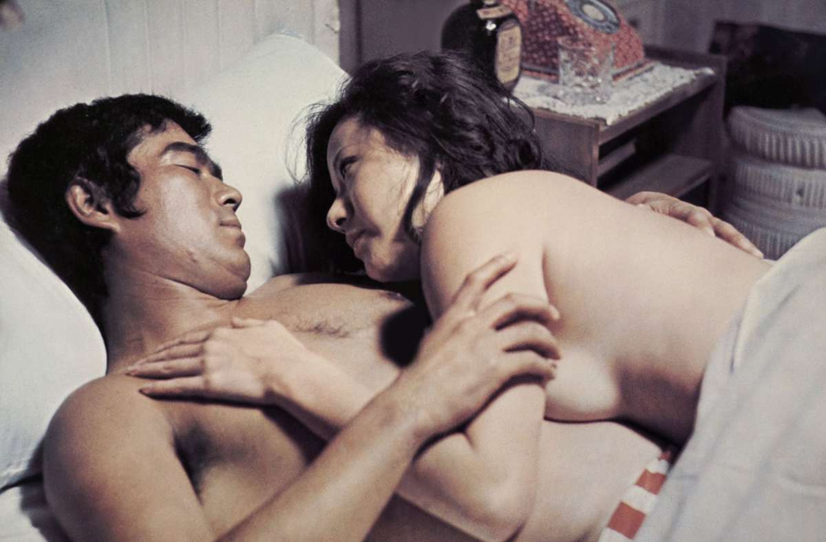 Sonny Chiba und Reiko Ike in „The Streetfighter’s last Revenge“,1974