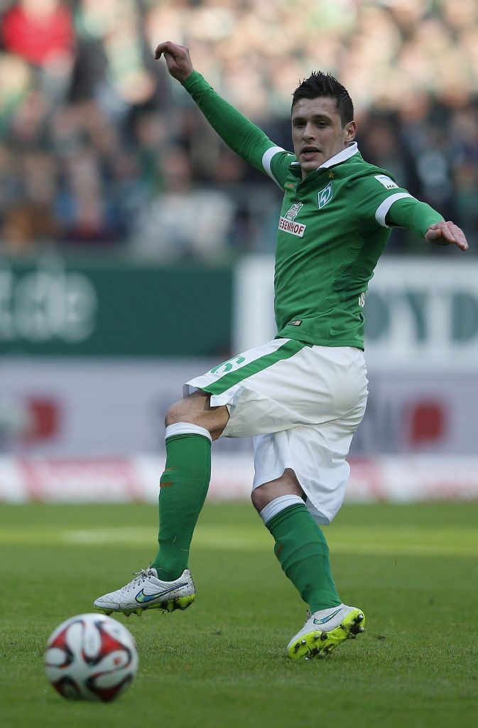 Zlatko Junuzovic ist der Spielführer von Werder Bremen. Weil er zuletzt verletzt fehlte, vertrat ihn Thomas Delaney.