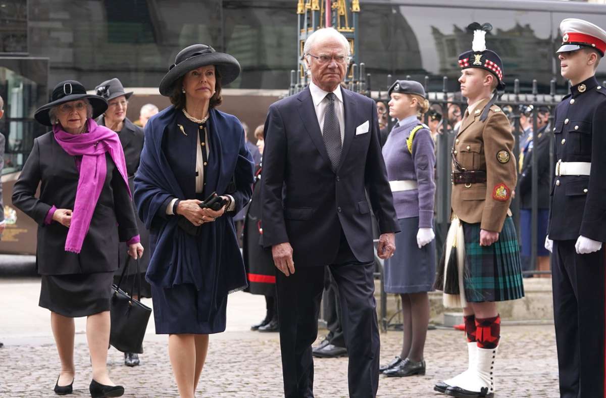 Königin Silvia von Schweden und Carl XVI. Gustaf, König von Schweden, waren ebenfalls vor Ort.