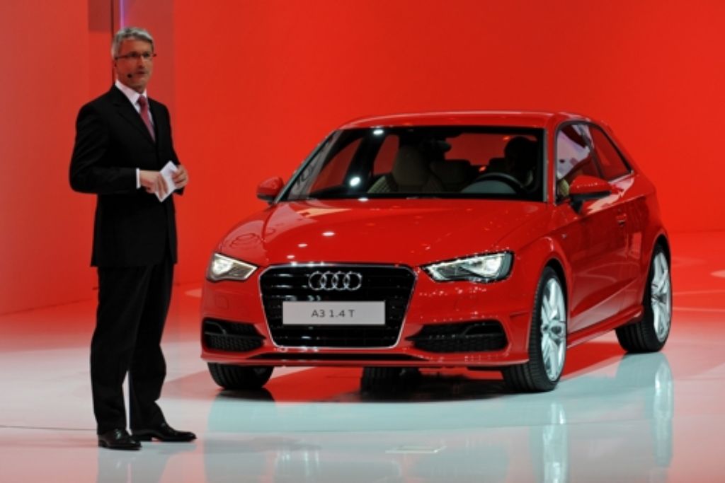 ...wird hier von Audi-Vorstandsvorsitzendem Rupert Stadler vorgestellt...