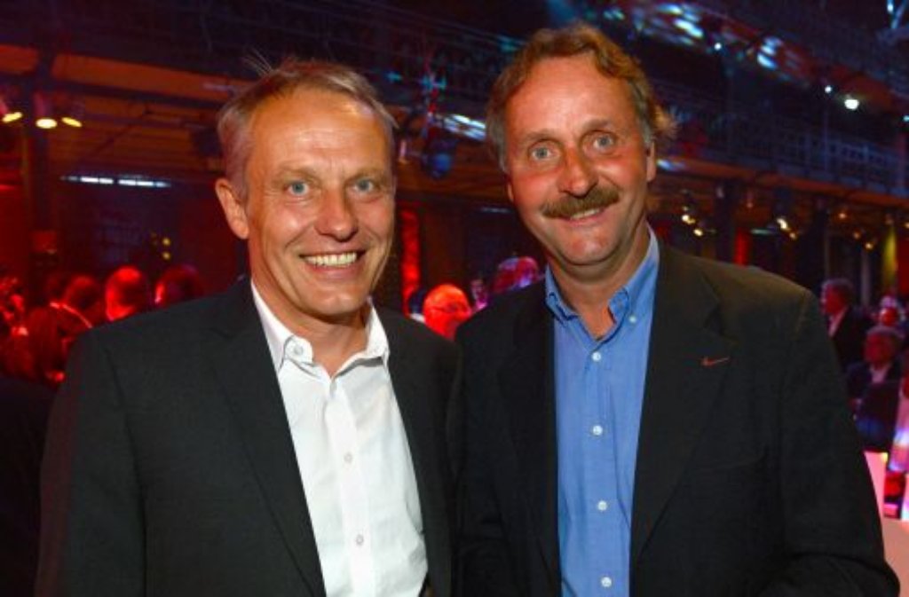 Christian Streich (links) und Peter Neururer.