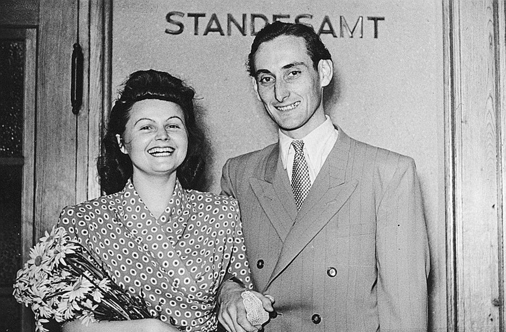 Im Jahr 1950 haben die Schauspieler Trudel Wulle und Walter Schultheiß geheiratet.