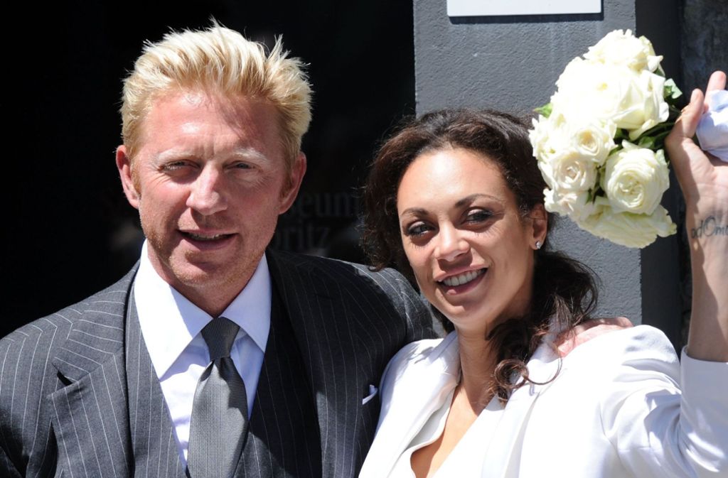 Boris Becker und Sharlely Lilly Kerssenberg heiraten am 12. Juni 2009 standesamtlich im Segantini Museum in St. Moritz.