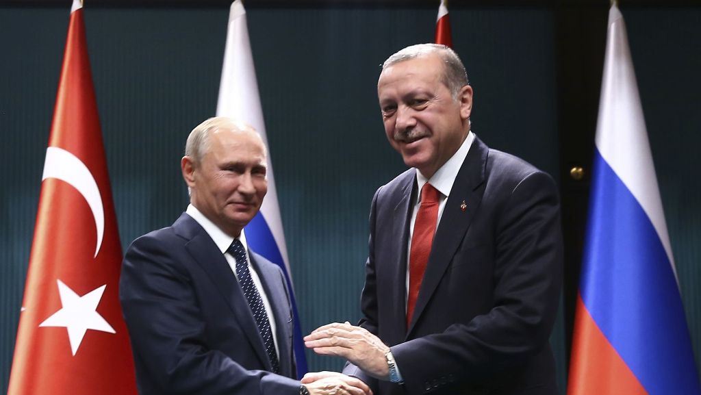Syrien-Politik: Putin und Erdogan für weitere Deeskalationszone