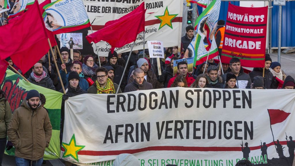 Angespannte Lage in Stuttgart: Kurdische Flüchtlinge fürchten Gewalt