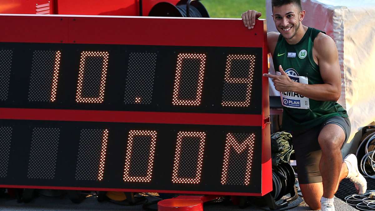 Deutscher Meister über 100 Meter: Läuft Schwarzwald-Sprinter Deniz Almas  bald unter 10 Sekunden?