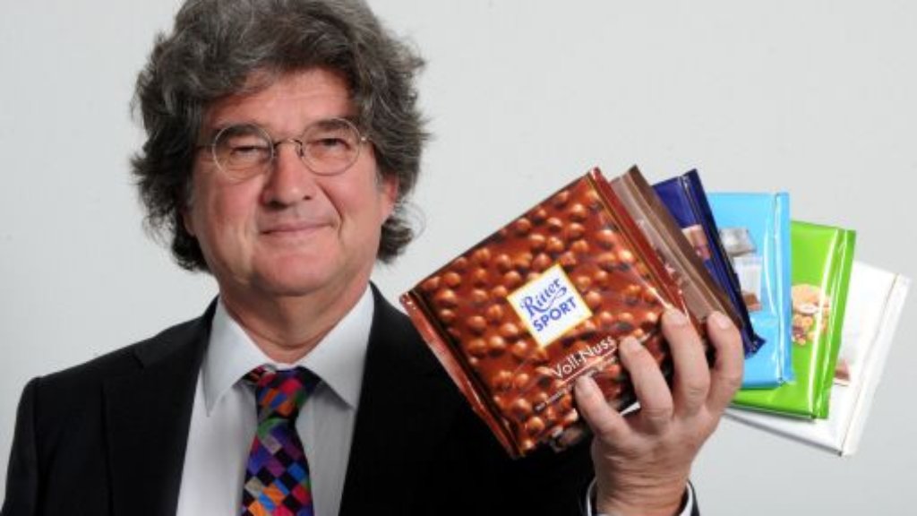 Ritter Sport in Waldenbuch: Schokoladenpatron gibt Führung ab