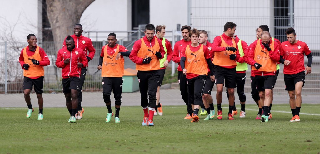 VfB Stuttgart Training 19.2.14