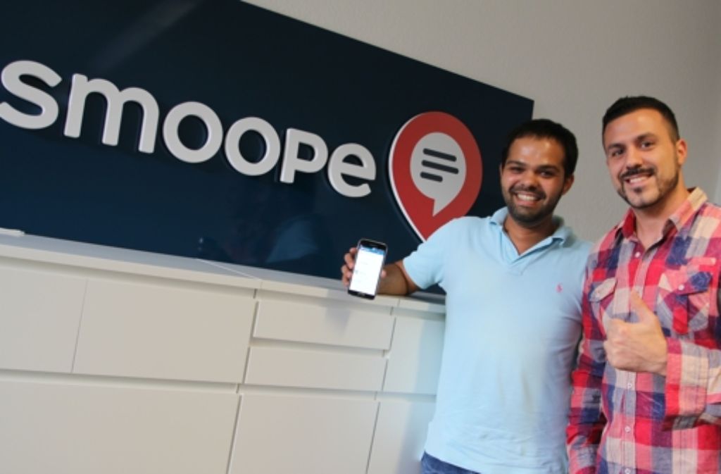Halil Mandal (links) und Eleftherios Hatziioannou haben das Start Up Smoope GmbH gegründet.