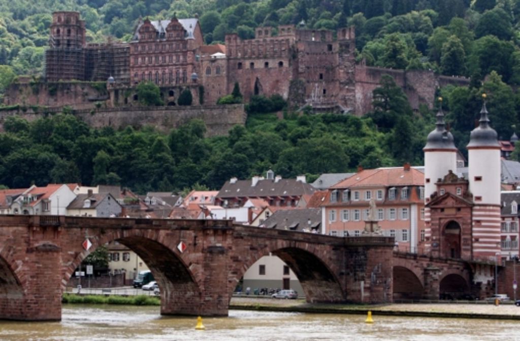 Statt in Stuttgart sind 70 Polizisten kurzfristig in Heidelberg untergekommen Foto: AP