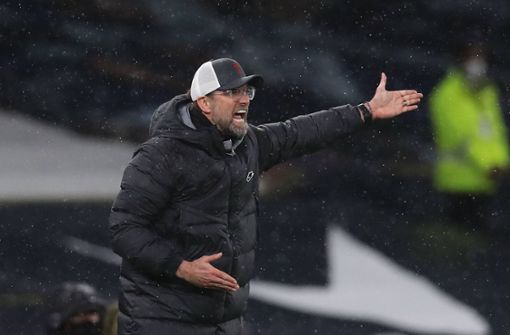 Klare Ansage: Trainer Jürgen Klopp gegen Tottenham Foto: imago//David Klein