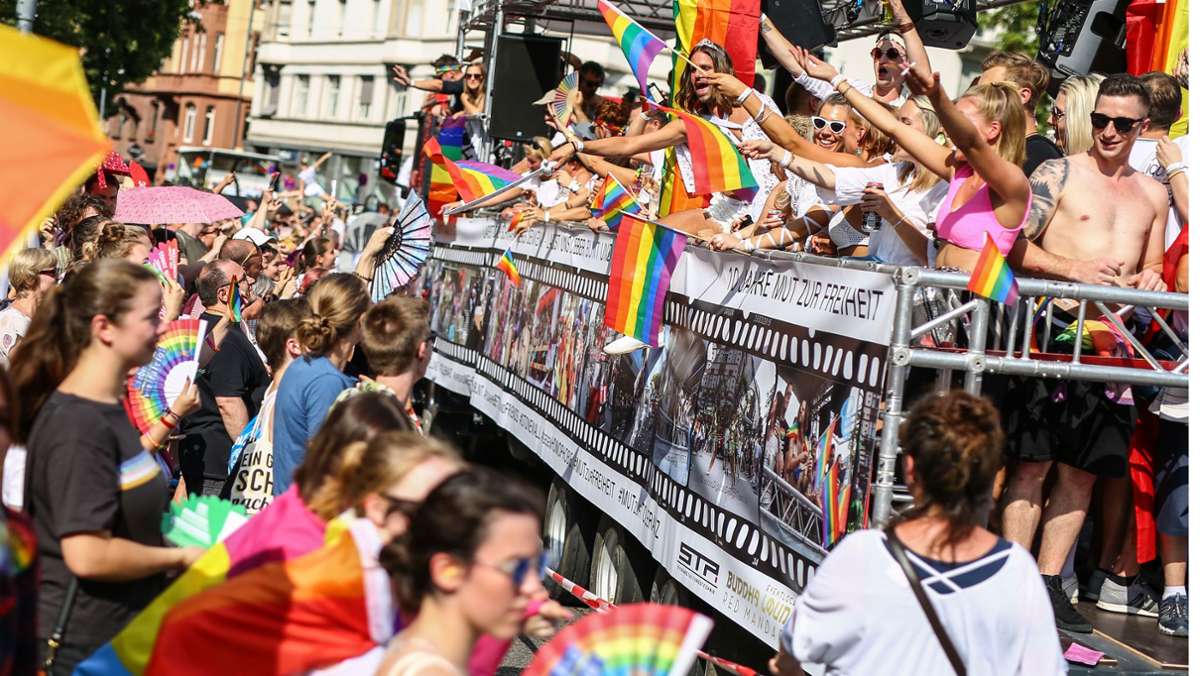 Rekordanmeldungen  für Politdemo am  Samstag: Die CSD-Parade in Stuttgart wird größer als  in Berlin