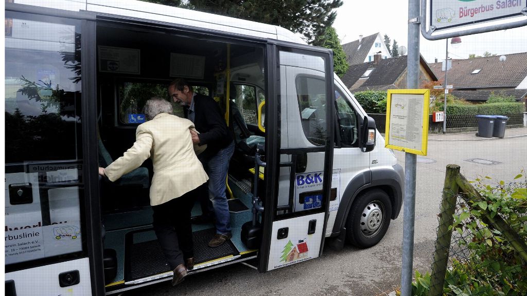 Bürgerbusse im Südwesten: Forderung nach mehr Geld für ehrenamtliche Beförderung