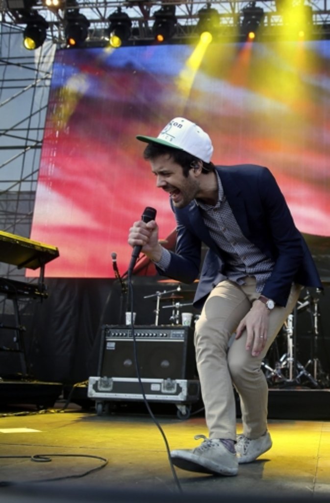 Die US-Band Passion Pit bei March Madness.