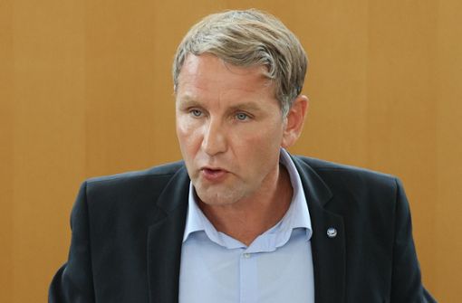 Björn Höcke wurde vom Thüringer Landesverband der AfD im Amt bestätigt. (Archivbild) Foto: dpa/Bodo Schackow