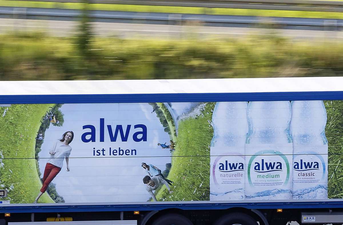 Mitunter wurde der Mineralwasser-Hersteller alwa aus dem Kreis Ludwigsburg ausgezeichnet (Archivbild). Foto: imago images/Arnulf Hettrich