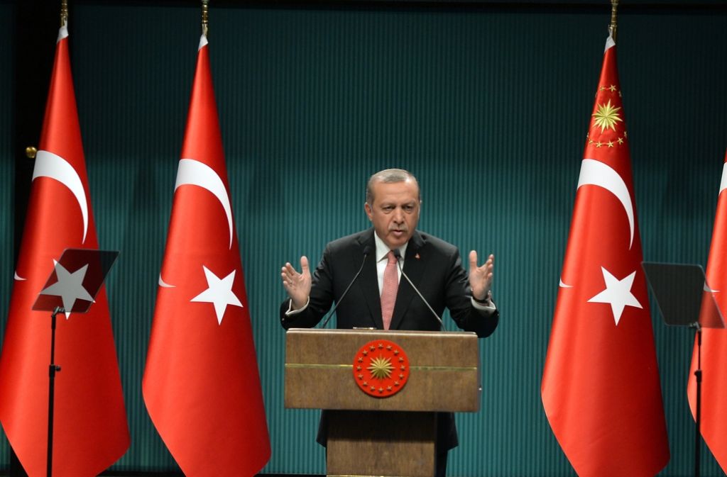Erdogan verhängt einen dreimonatigen Ausnahmezustand. Foto: AP