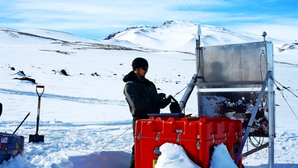 Polarforschung: Ein Vulkan tief unter ewigem Eis