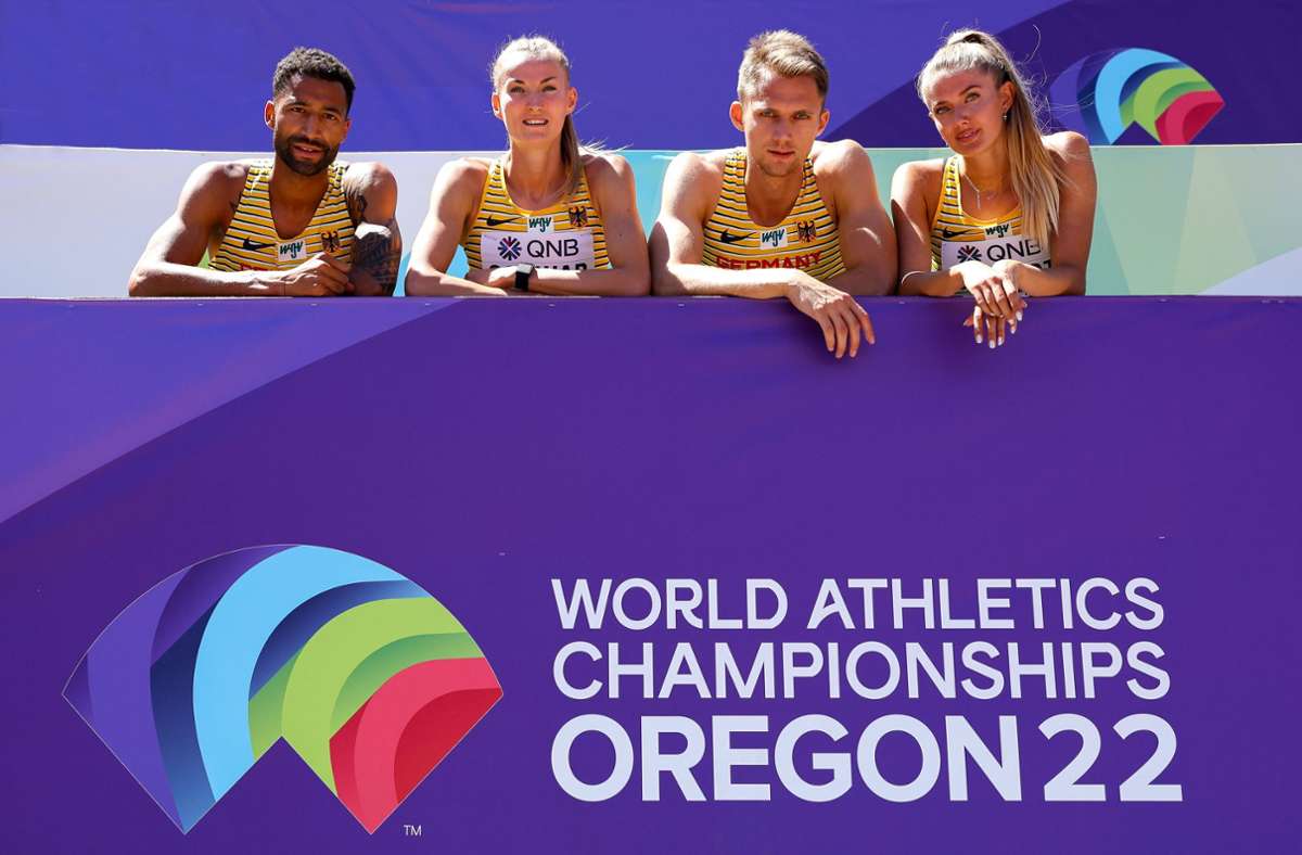 Danach durfte sich auch bei den Weltmeisterschaften in Eugene im US-Bundesstaat Oregon die deutschen Farben vertreten.