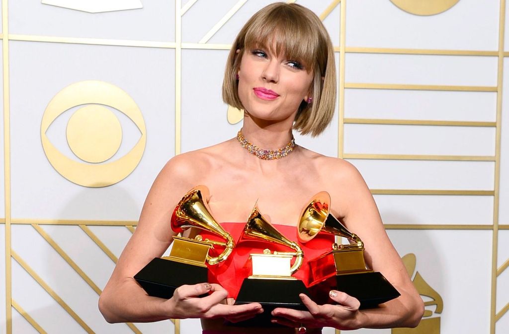 Hat bei den Grammys im vergangenen Jahr richtig abgeräumt: Taylor Swift.