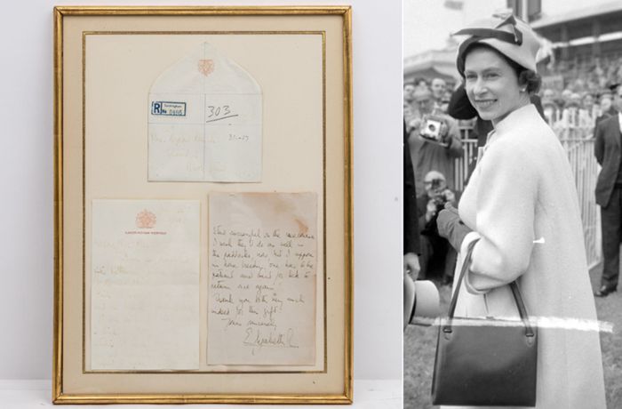Auktionshaus Eppli versteigert einen Brief der Queen