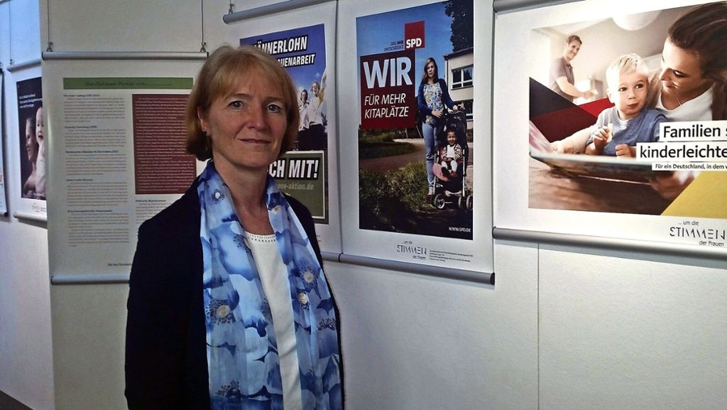 Ausstellung von Wahlplakaten im Stuttgarter Norden: Bewusstsein für Gleichberechtigung schärfen