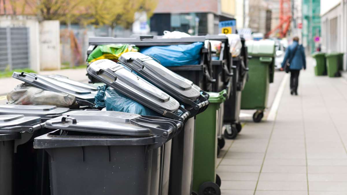 AWS wird bestreikt: Ende Januar könnte der Müll in Stuttgart liegen bleiben