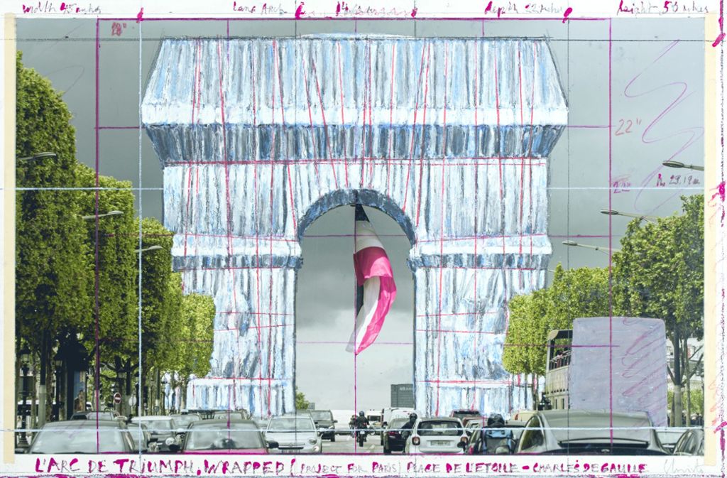 Sein letztes Projekt: der verhüllte Triumphbogen in Paris – verschoben wegen Corona
