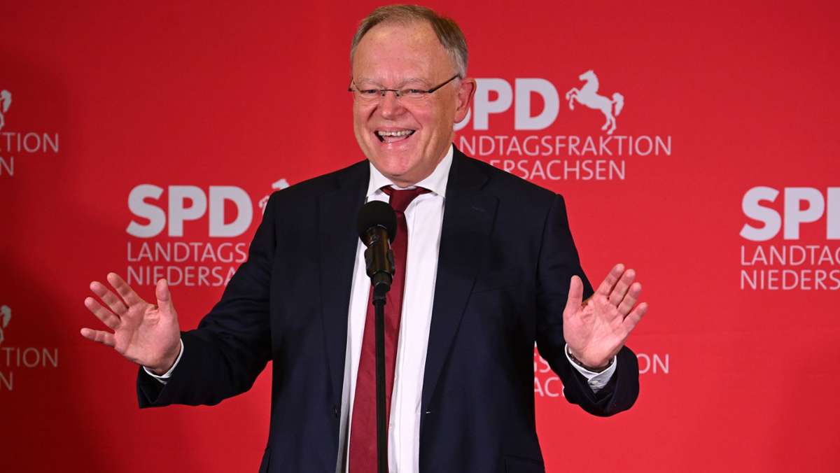 Niedersachsen: SPD gewinnt die Wahl deutlich