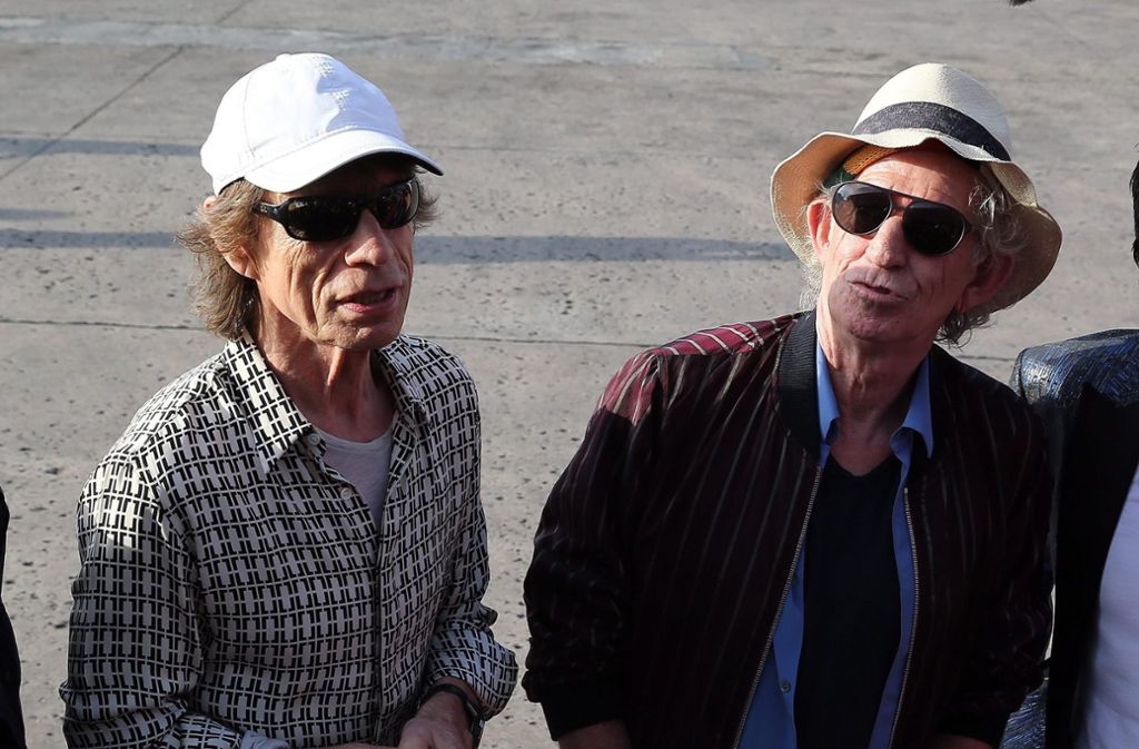 Mick Jagger und Keith Richards (Archivfoto) sind „heiß auf Stuttgart“.