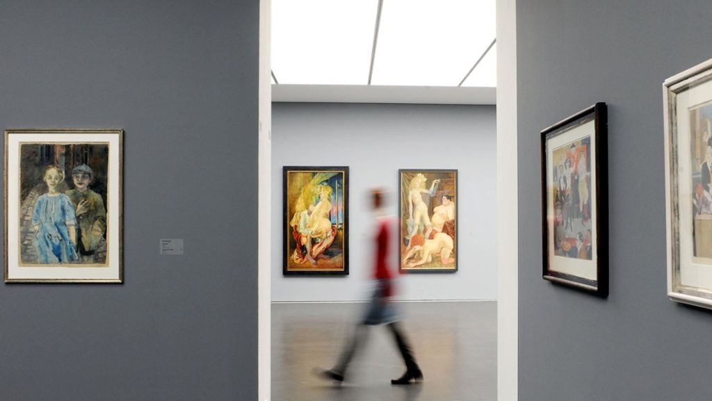  Die Otto-Dix-Bestände im Kunstmuseum Stuttgart sind im Moment sehr begehrt, stellt die Direktorin Ulrike Groos fest. 