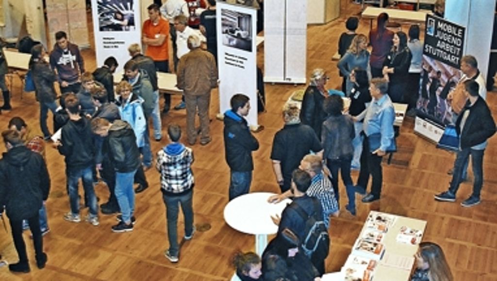 Ausbildungsmesse in Stuttgart-Feuerbach: Zerplatzte Job-Träume und neue Perspektiven