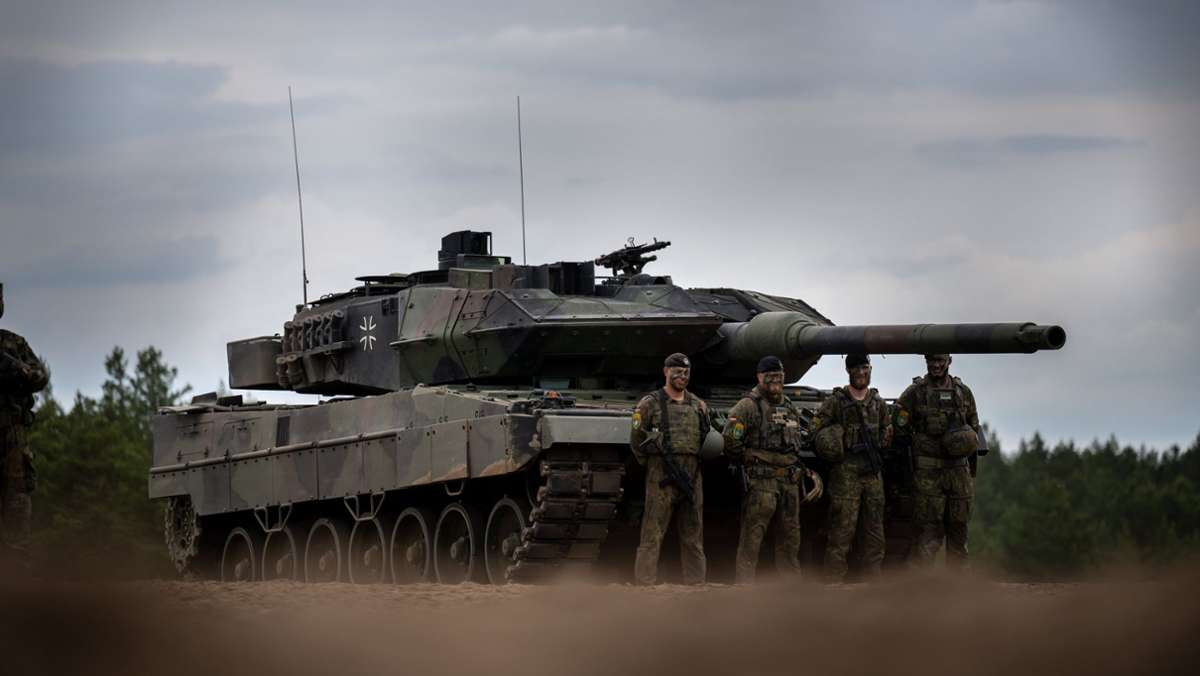 Russlands Angriffskrieg: Rheinmetall könnte Ukraine 139 Leopard-Panzer liefern