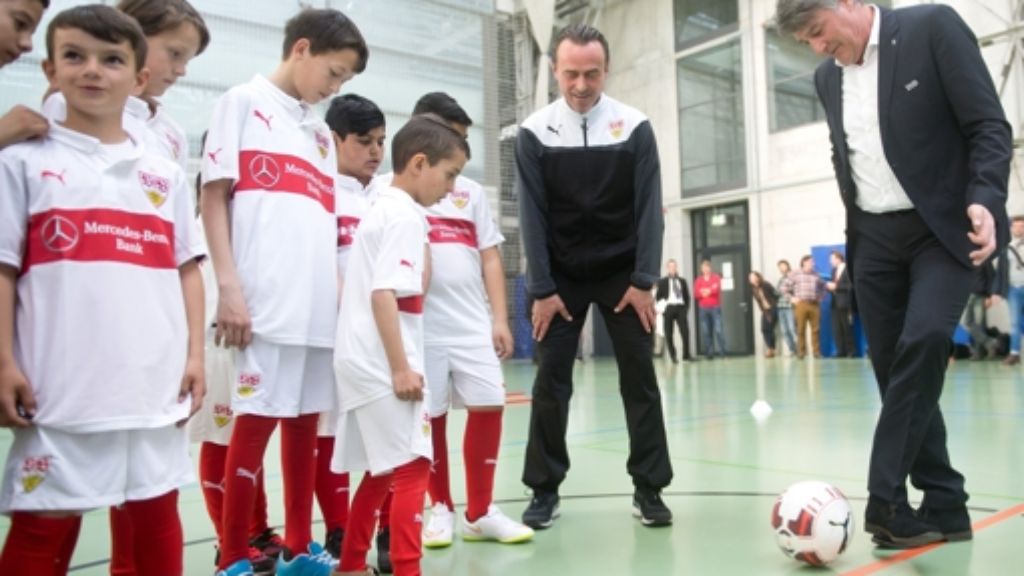 Stuttgarter Initiative: Fußball für Flüchtlinge beim VfB