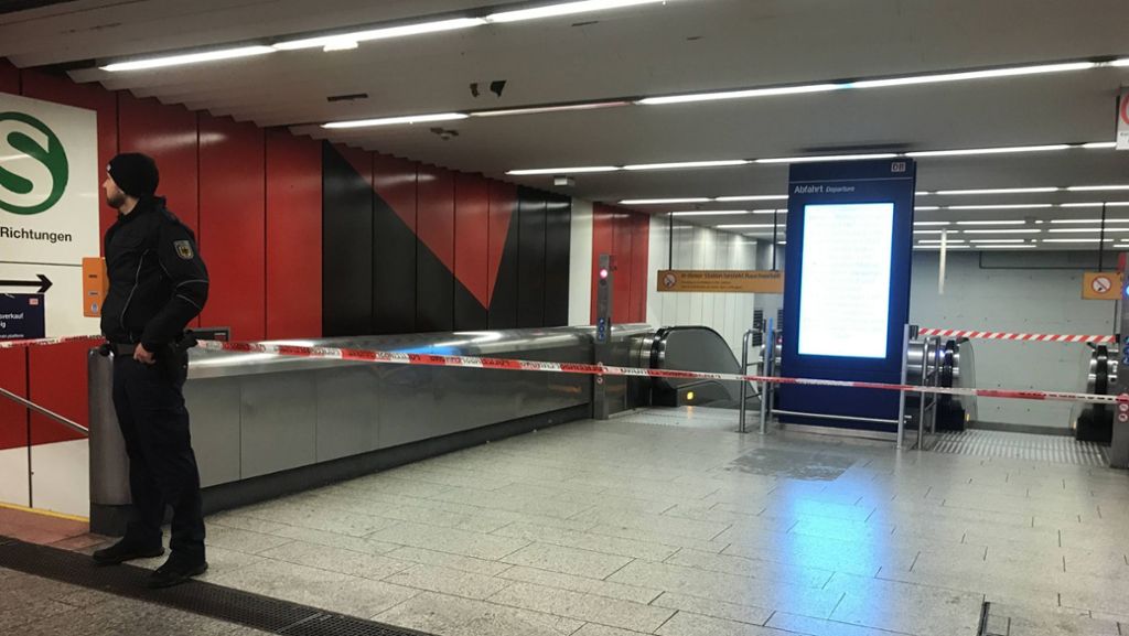 Stuttgarter Hauptbahnhof: S-Bahn löst Feueralarm aus