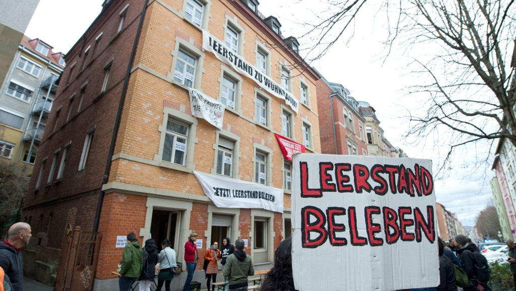 Hausbesetzung in Stuttgart-West: CDU kritisiert Aktivisten