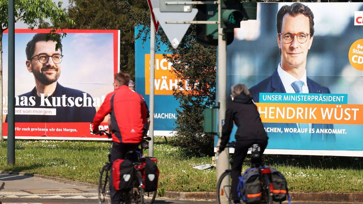 NRW-Wahlkampf: Wüst gegen Kutschaty: Keine Kumpel im Revier