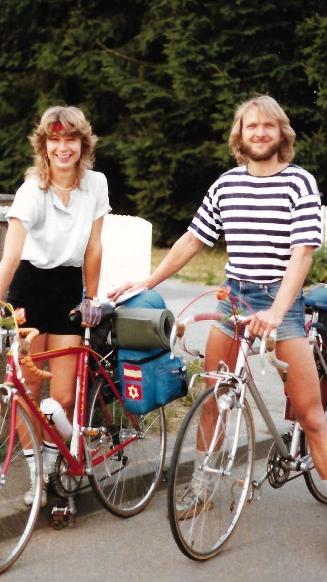 1983: die erste gemeinsame Radtour nach Rom