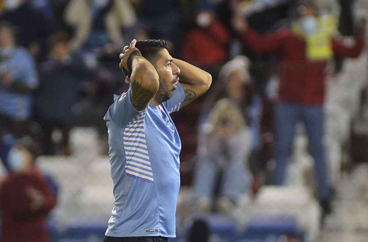 Luis Suarez fährt mit Uruguay zur WM.