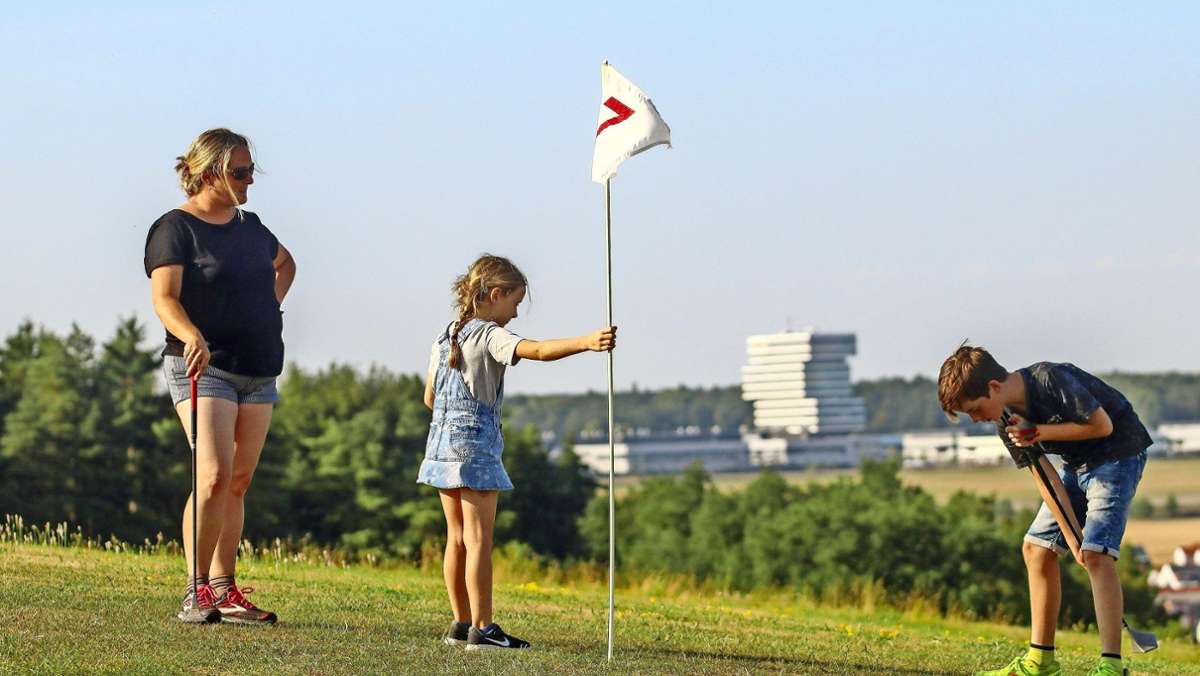 Ferientipp: Swingolf in Renningen: Golf geht ganz günstig