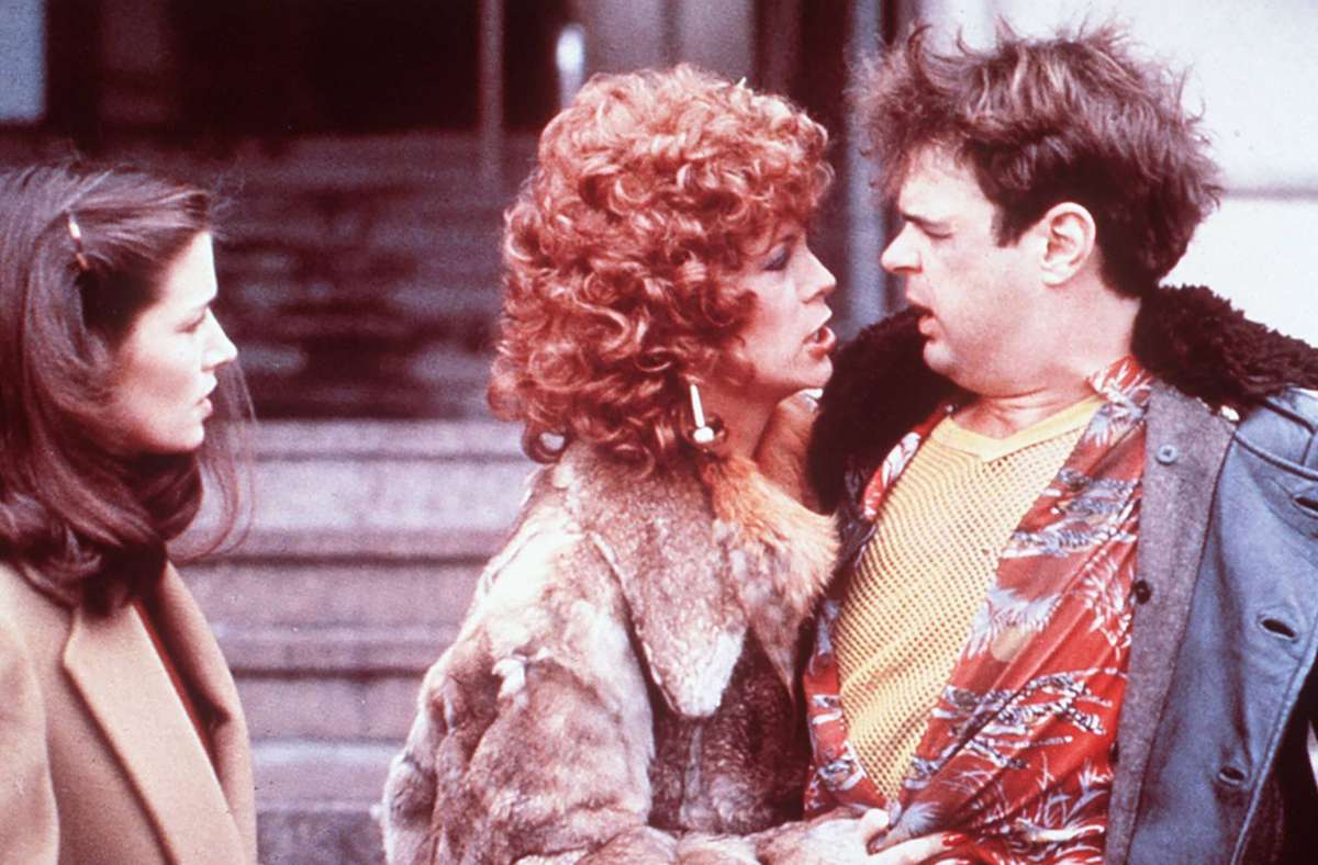 Jamie Lee Curtis (Mitte) und Dan Aykroyd in „Die Glücksritter“ (1983)