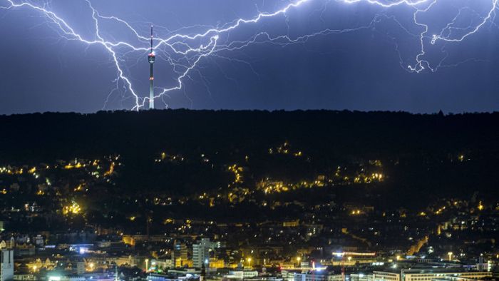 Wetter in der Region Stuttgart: Wetterdienst rechnet mit schweren Unwettern