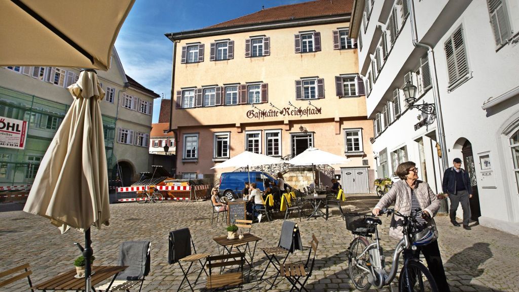 Gastronomie in Esslingen: Umbau für neues Lokal in der Reichsstadt