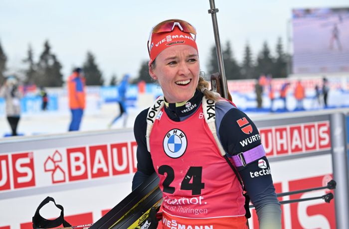 Denise Herrmann-Wick holt WM-Gold im Sprint