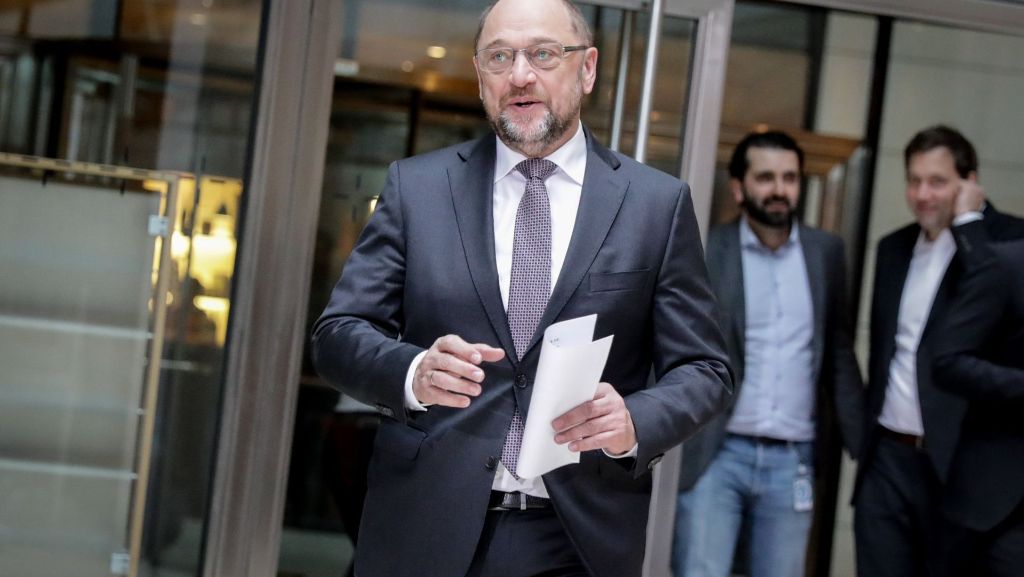 Martin Schulz: Europas Staatschefs drängen auf große Koalition