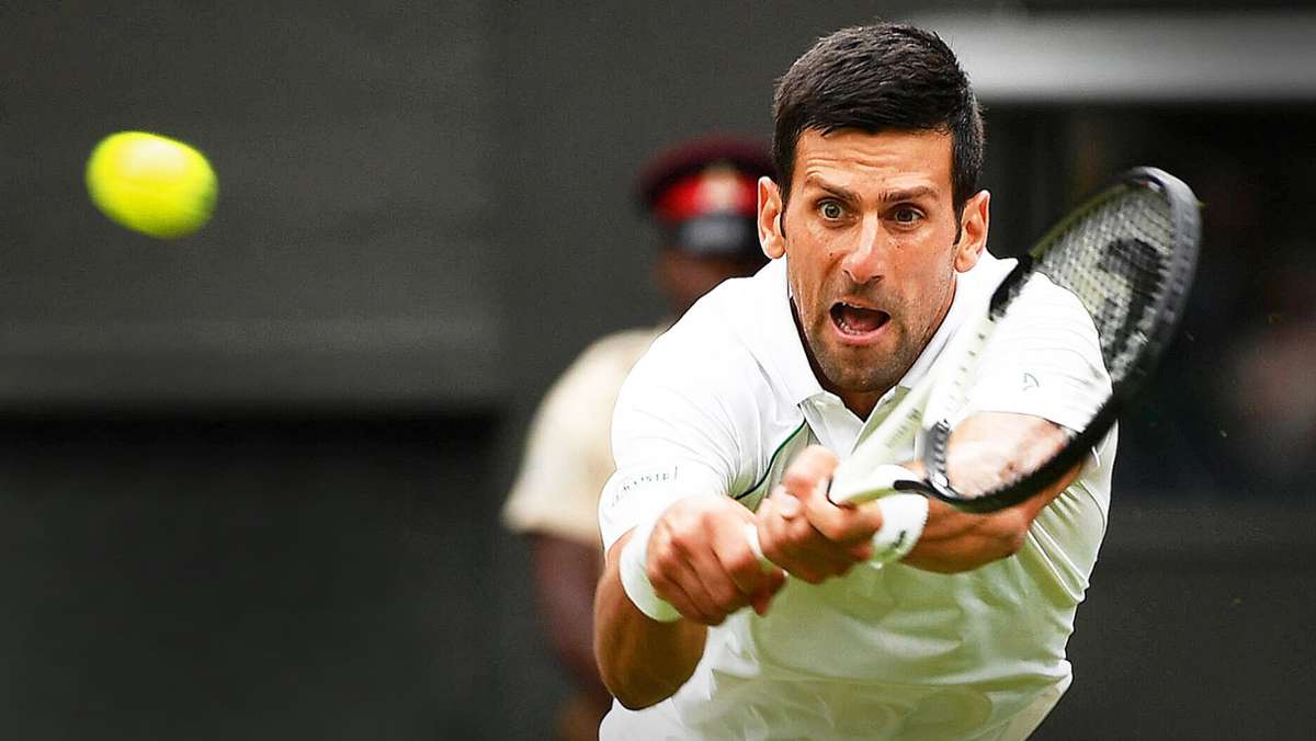Tennis in Wimbledon: Novak Djokovic kämpft gegen den Abwärtstrend