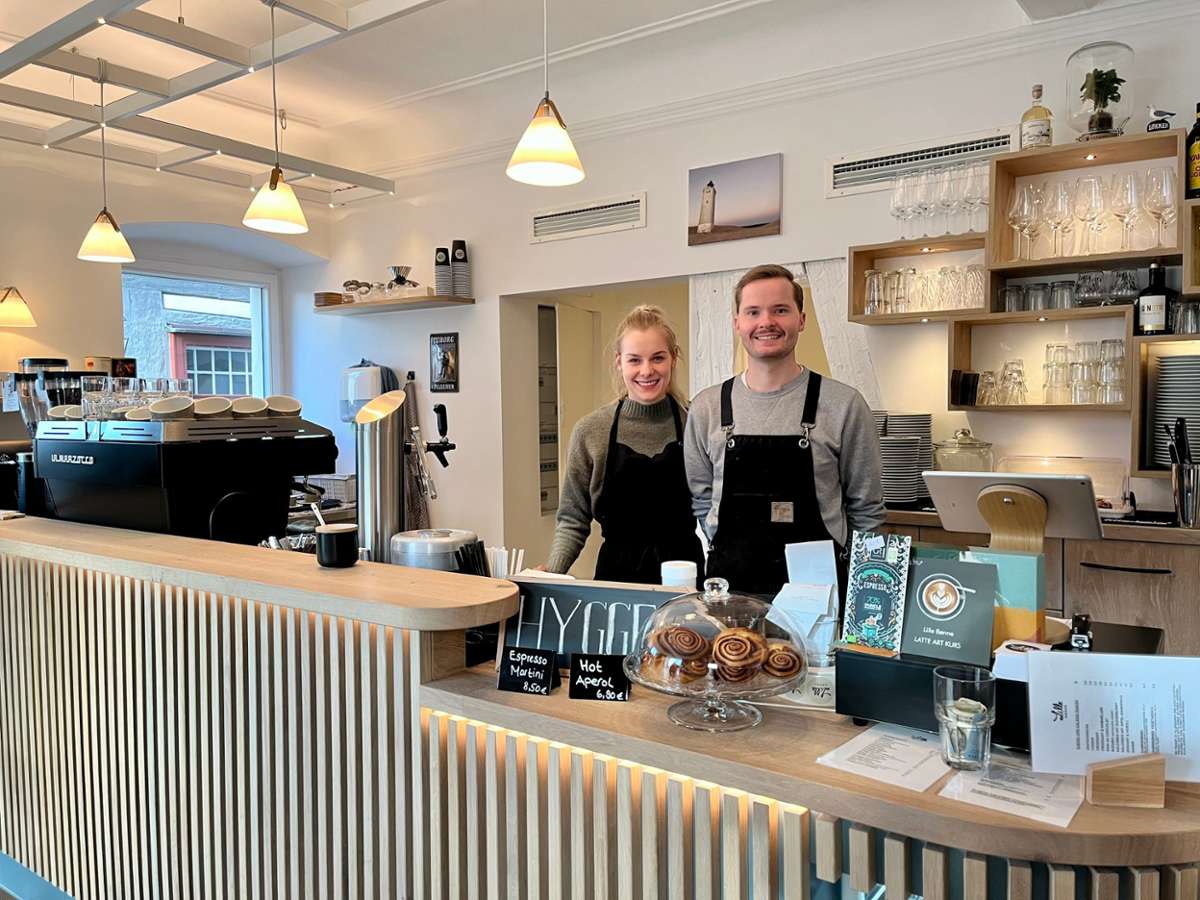 Für ausreichend "Hygge" in Backnang sorgen Jan Sengenberger und Selina Schöler mit ihrem Café Lille Bønne.